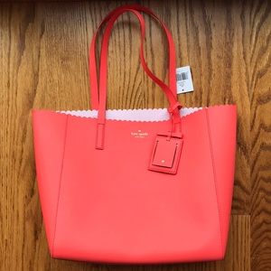 Kate Spade Hallie Cape Drive Tote in Pink w/ tags